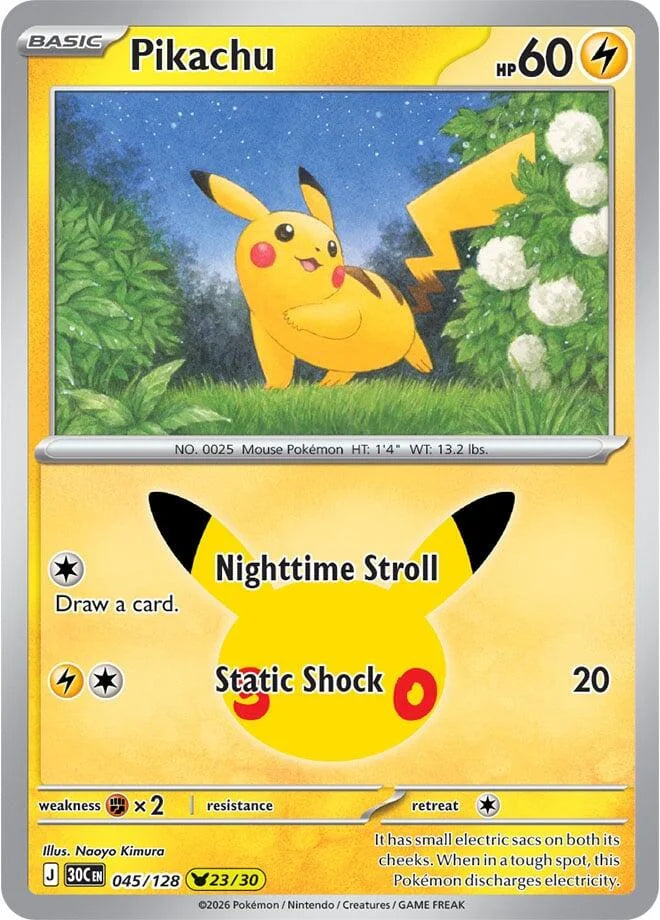 Pikachu - 045/128
