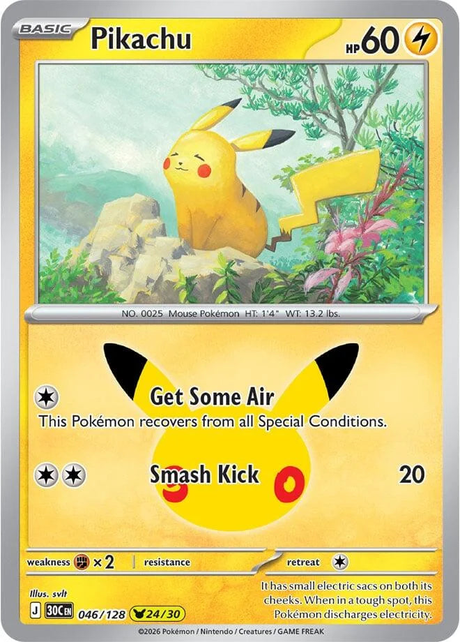 Pikachu - 046/128