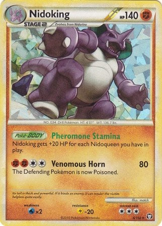 Nidoking (Cracked Ice Holo)