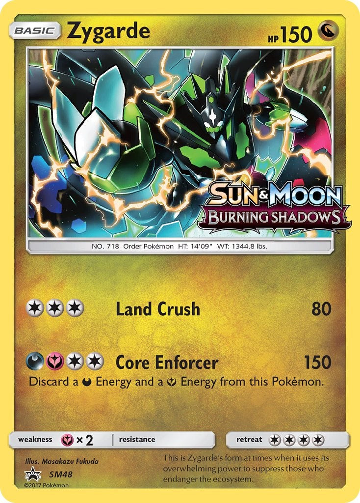 Zygarde (Burning Shadows Stamped)