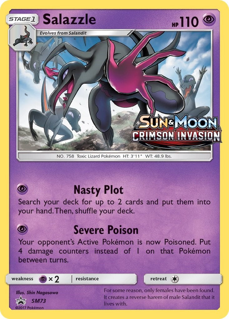 Salazzle (Crimson Invasion Stamped)