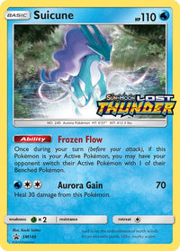 Suicune (Lost Thunder Stamped)