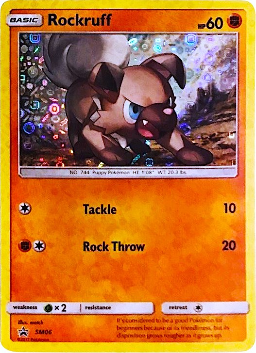 Rockruff (General Mills Promo)