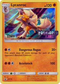 Lycanroc (Staff Stamped)