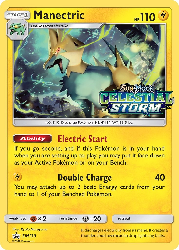 Manectric (Celestial Storm Stamped)