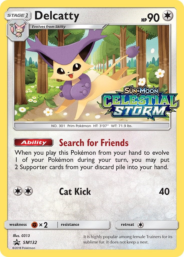 Delcatty (Celestial Storm Stamped)