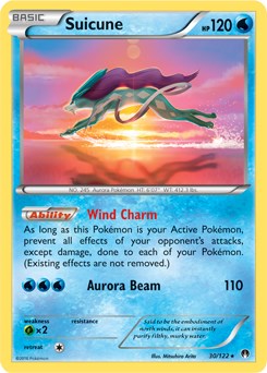 Suicune (Cosmos Holo)