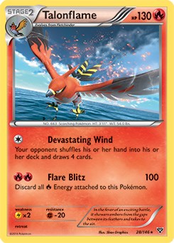 Talonflame (Cosmos Holo)