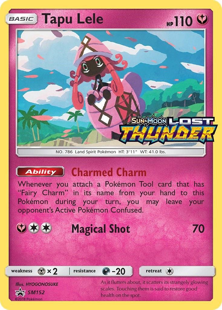 Tapu Lele (Lost Thunder Stamped)