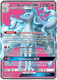 Alolan Ninetales GX