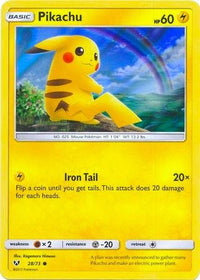 Pikachu (Water Web Holo)