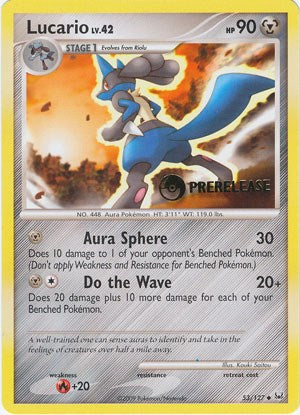 Lucario (Platinum Stamped)