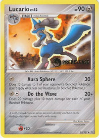 Lucario (Platinum Stamped)
