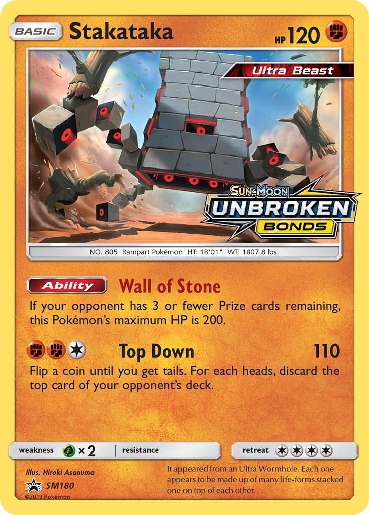 Stakataka (Unbroken Bonds Stamped)