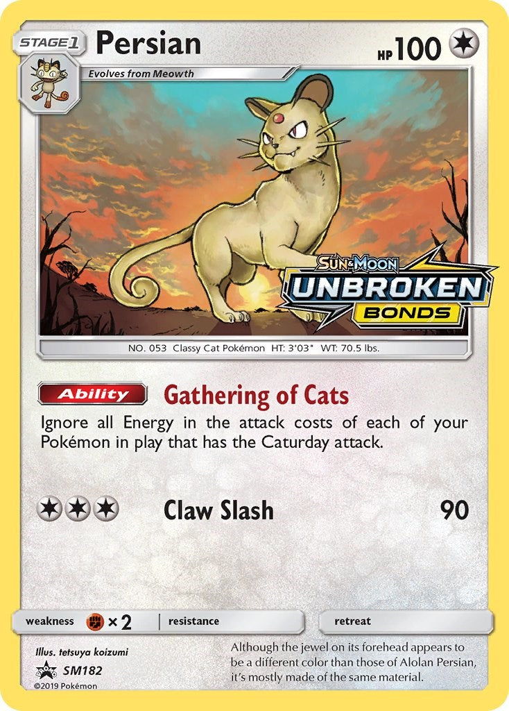 Persian (Unbroken Bonds Stamped)