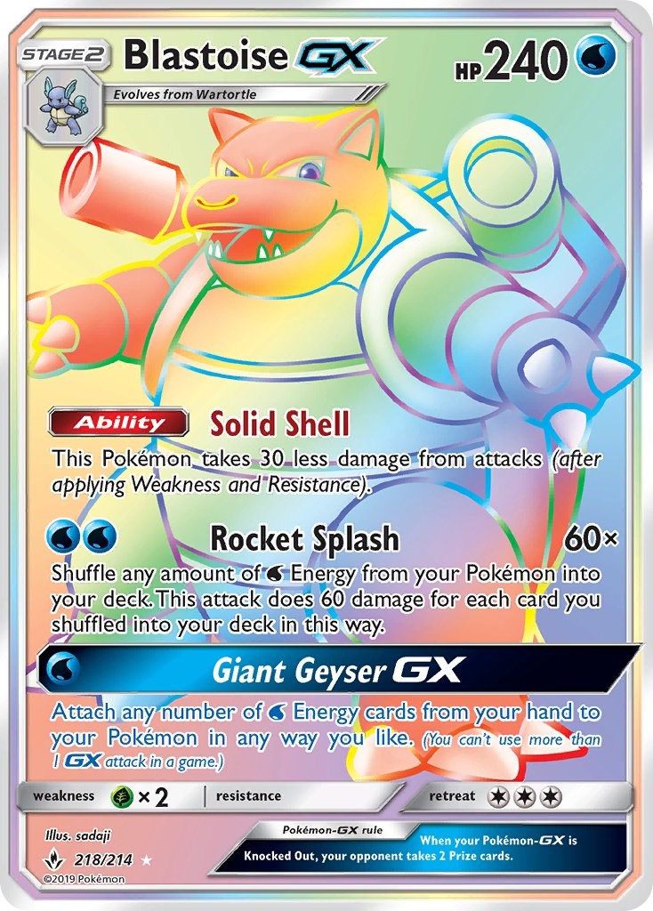 Blastoise GX