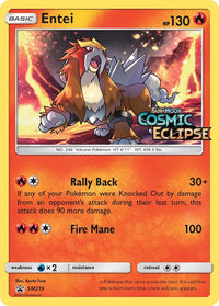Entei (Cosmic Eclipse Stamped)