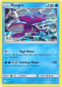 Kyogre (Cracked Ice Holo)