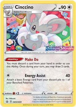 Cinccino (Sword & Shield Promo Cards Stamped)