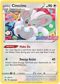 Cinccino (Sword & Shield Promo Cards Stamped)