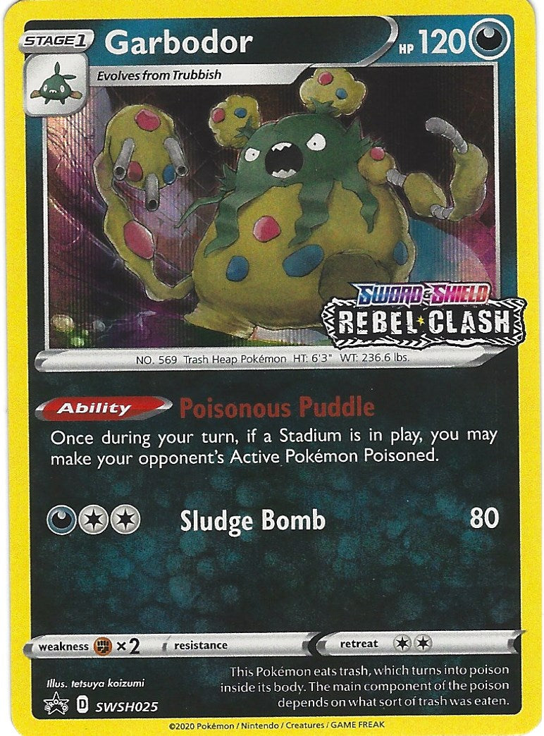 Garbodor (Sword & Shield Promo Cards Stamped)