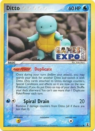 Ditto (Squirtle) (Games Expo 2007)