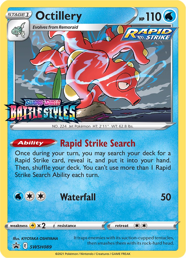 Octillery (Sword & Shield Promo Cards Stamped)