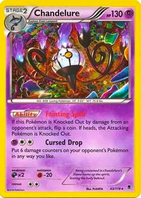 Chandelure (Cosmos Holo)