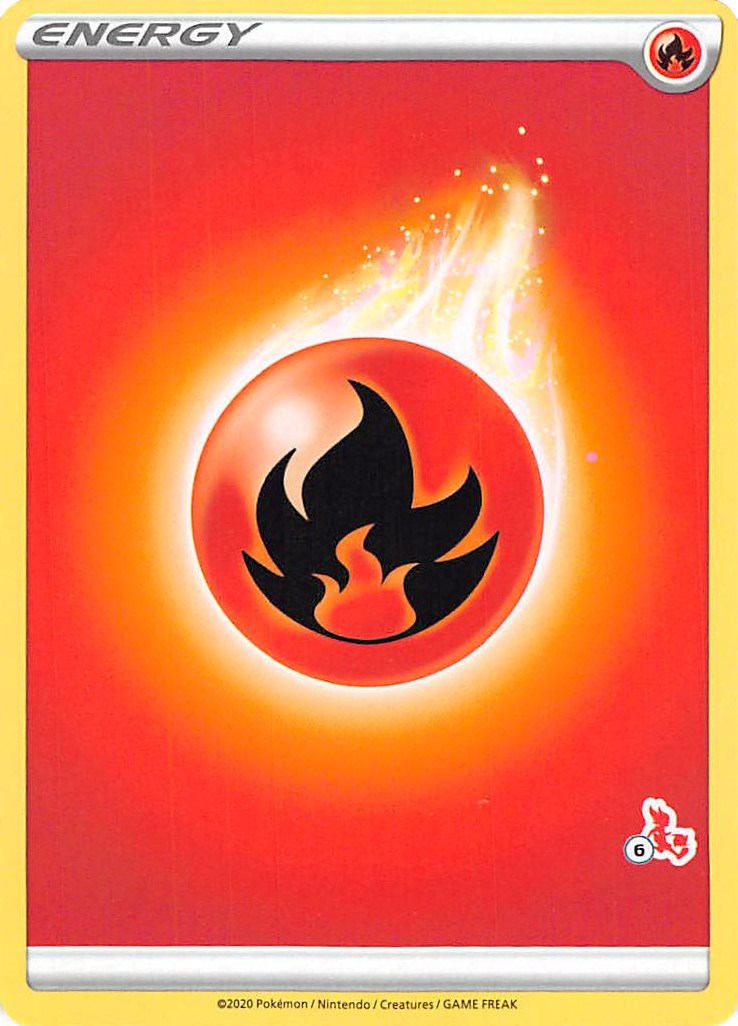 Fire Energy (#6 Cinderace Stamped)