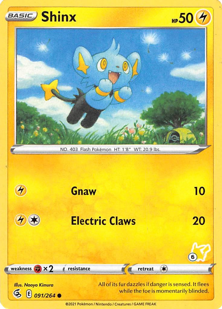 Shinx (#6 Pikachu Stamped)