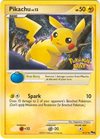 Pikachu (Pokemon Day Stamped)