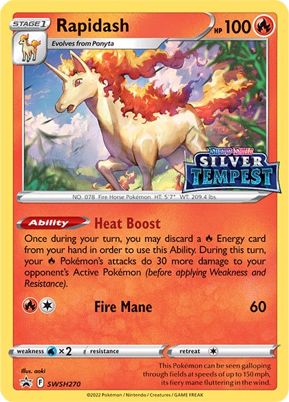 Rapidash (Sword & Shield Promo Cards Stamped)