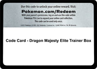 Code Card - Dragon Majesty Elite Trainer Box