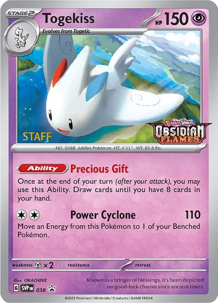 Togekiss (Staff Stamped)