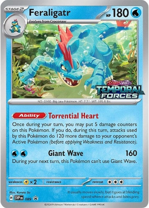 Feraligatr (Scarlet & Violet Promo Cards Stamped)