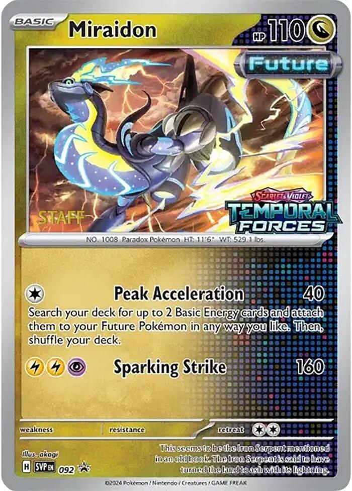 Miraidon (Staff Stamped)