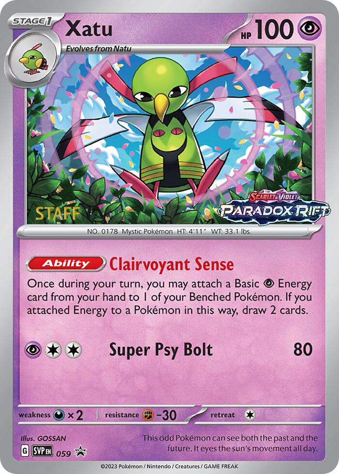 Xatu (Staff Stamped)