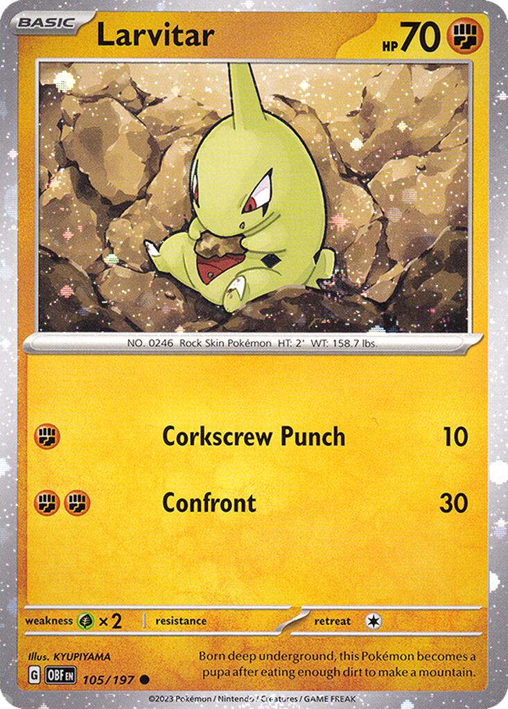 Larvitar (Cosmos Holo)