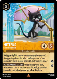 Mittens - Sassy Street Cat