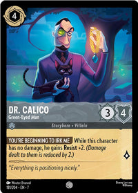 Dr. Calico - Green-Eyed Man