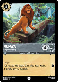 Mufasa - Respected King