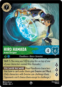 Hiro Hamada - Armor Designer