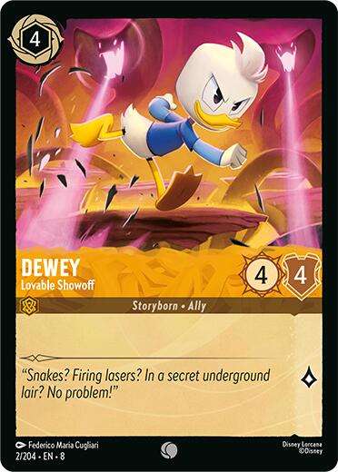 Dewey - Lovable Showoff