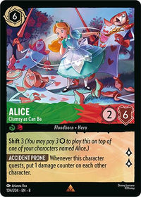 Alice - Clumsy as Can Be