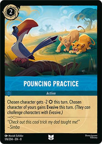 Pouncing Practice
