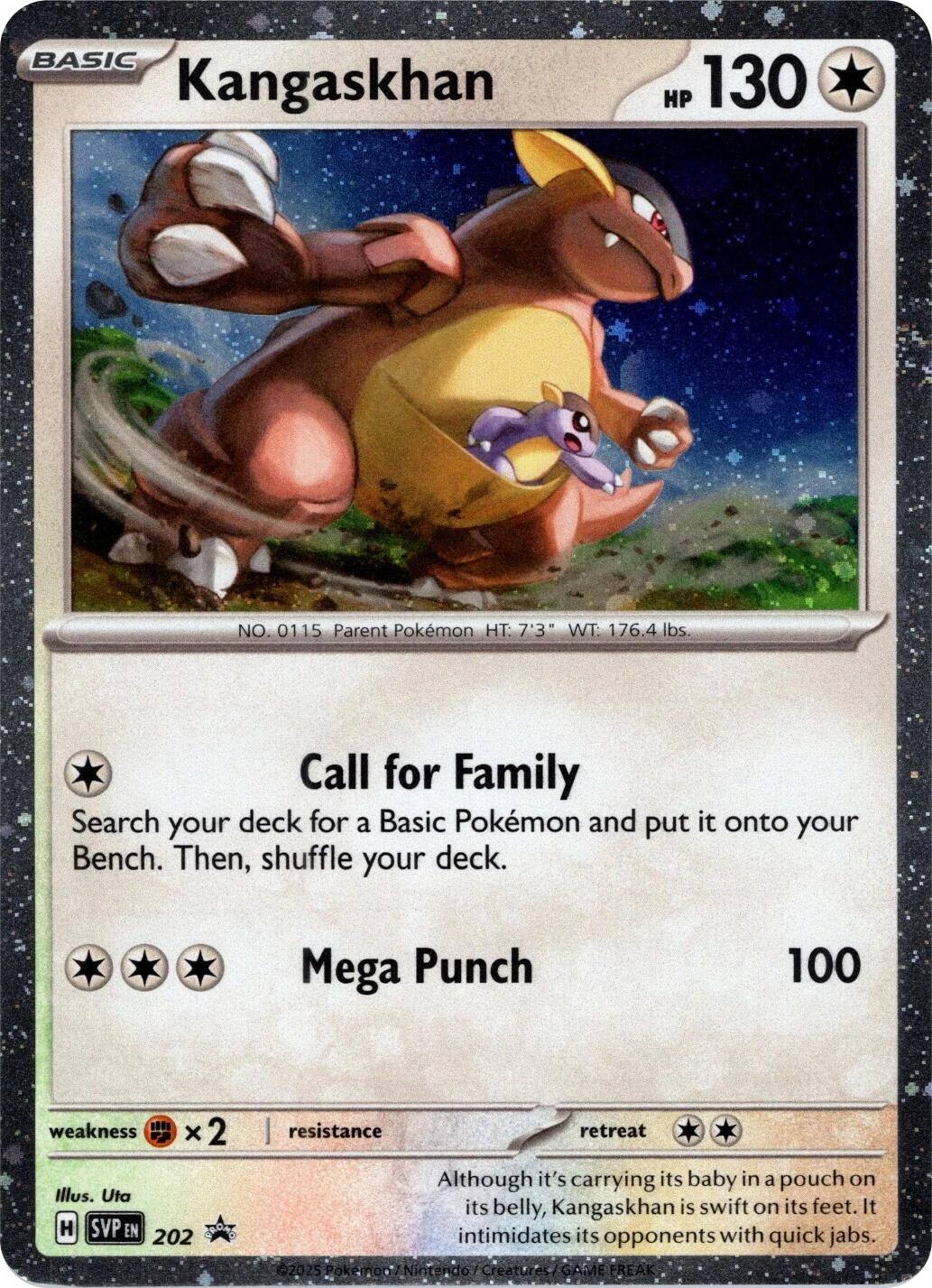 Kangaskhan (Cosmos Holo)