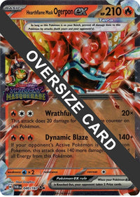 Hearthflame Mask Ogerpon ex (Twilight Masquerade Stamp)