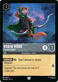 Robin Hood - Capable Fighter
