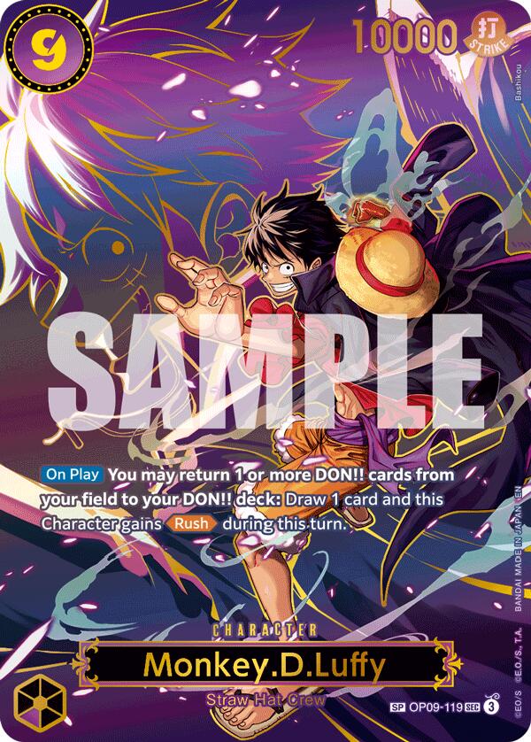 Monkey.D.Luffy - OP09-119 (SP)