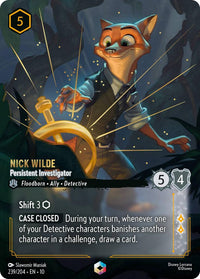 Nick Wilde - Persistent Investigator (Enchanted)